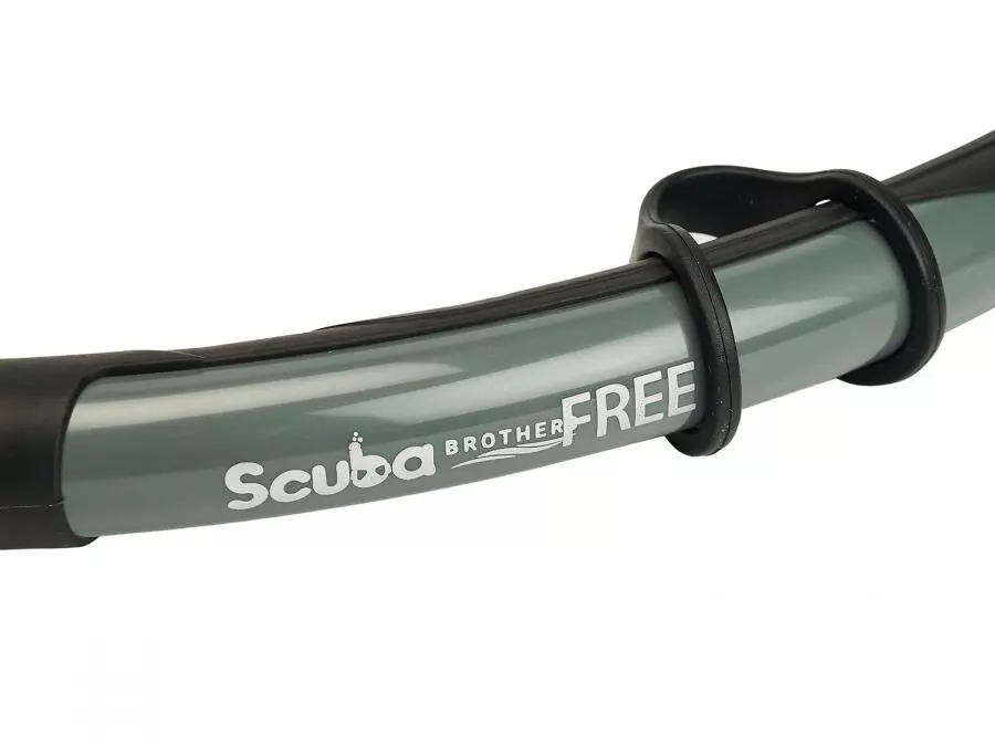 Трубка SCUBA BROTHERS FREE BLACK/GREY