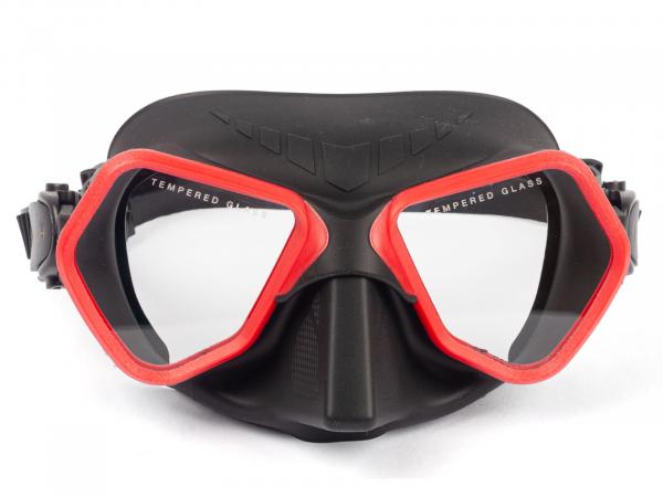 Маска SCUBA BROTHERS TRITON BLACK/RED