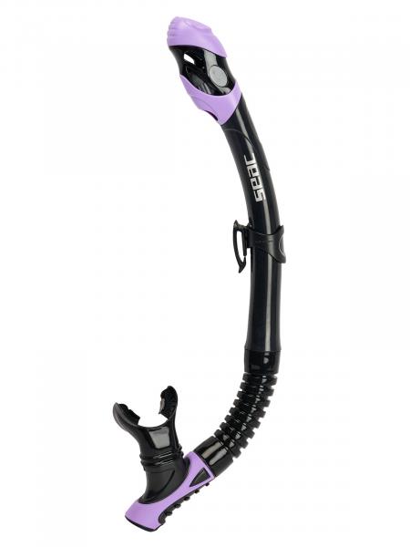 Трубка SEAC SUB REVERSE DRY BLACK/LILAC