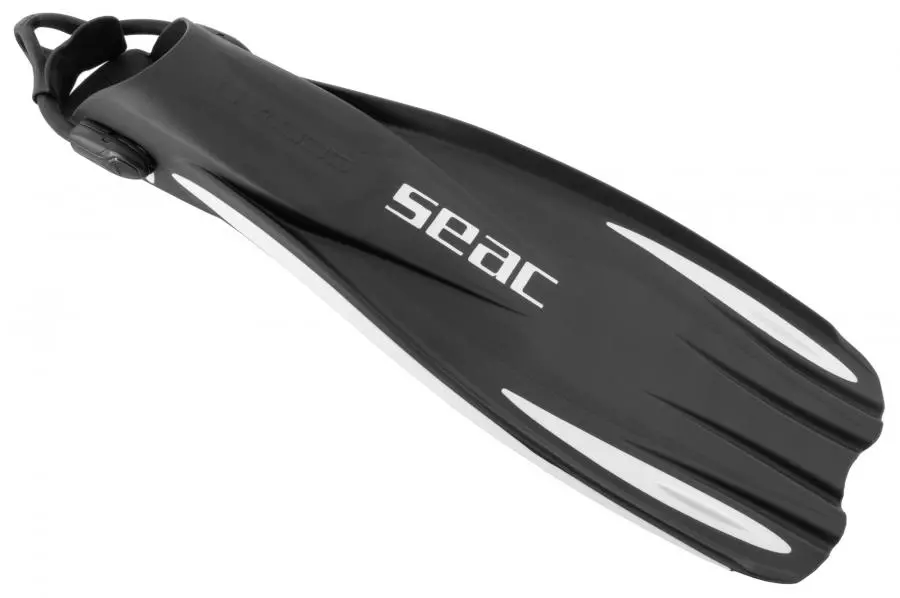 Ласты SEAC SUB U-1000 SLING STRAP WHITE/BLACK, р-р L-XL/44-46